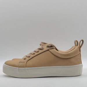 MATT & NAT Bonaventure Vegan Sneaker's Tan White Sole Women's Size 37 (US 6)
